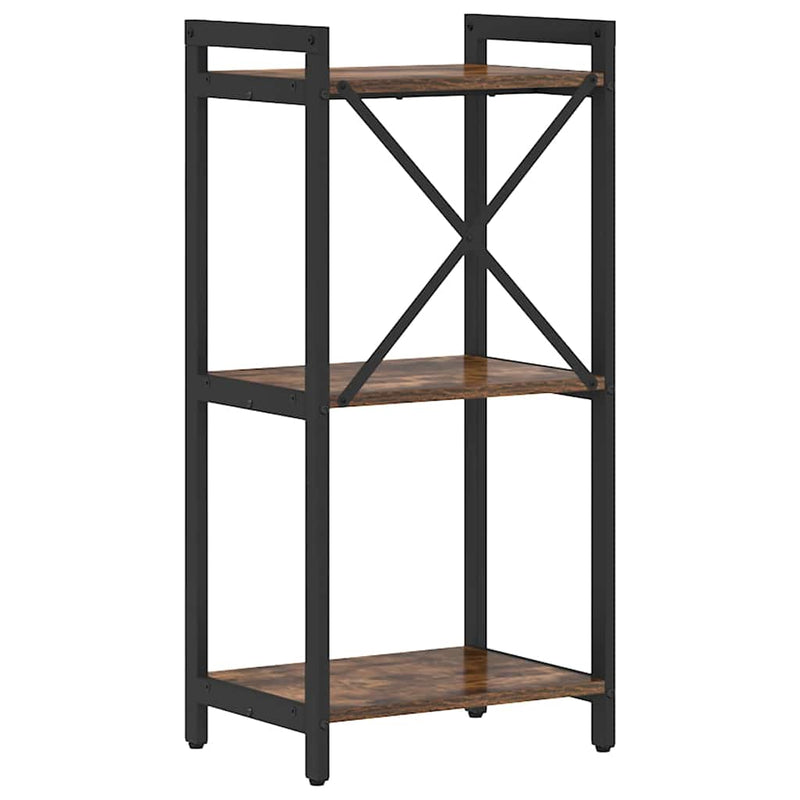 vidaXL Könyvespolc Füstölt tölgy 40 x 30 x 85 cm Faanyag