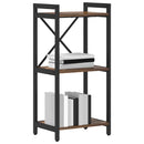 vidaXL Könyvespolc Füstölt tölgy 40 x 30 x 85 cm Faanyag