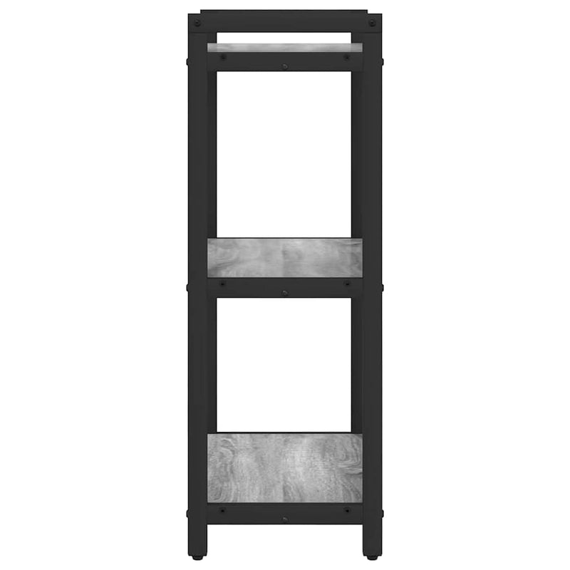 vidaXL Könyvespolc Szürke sonoma 40 x 30 x 85 cm Faanyag