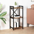 vidaXL Könyvespolc Régi fa 40 x 30 x 85 cm Faanyag