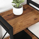 vidaXL Könyvespolc Régi fa 40 x 30 x 85 cm Faanyag