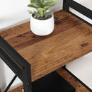 vidaXL Könyvespolc Régi fa 40 x 30 x 85 cm Faanyag