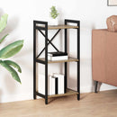 vidaXL Könyvespolc Artisan tölgy 40 x 30 x 85 cm Faanyag