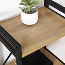 vidaXL Könyvespolc Artisan tölgy 40 x 30 x 85 cm Faanyag