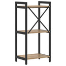 vidaXL Könyvespolc Artisan tölgy 40 x 30 x 85 cm Faanyag