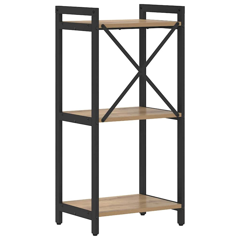 vidaXL Könyvespolc Artisan tölgy 40 x 30 x 85 cm Faanyag