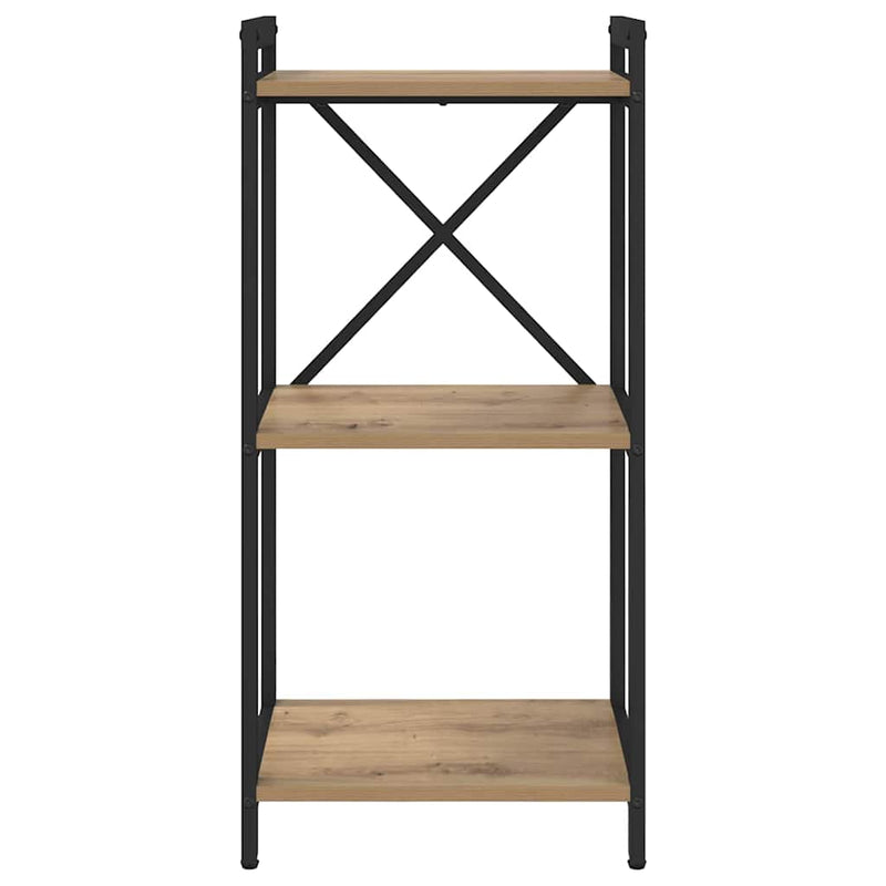 vidaXL Könyvespolc Artisan tölgy 40 x 30 x 85 cm Faanyag