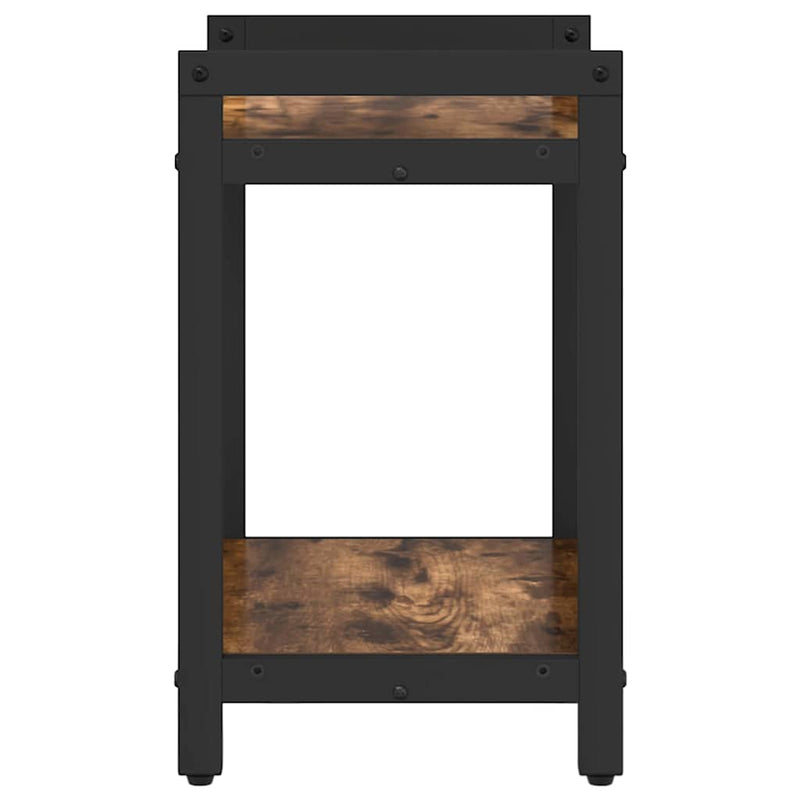 vidaXL Könyvespolc Füstölt tölgy 40 x 30 x 50 cm Faanyag