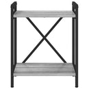 vidaXL Könyvespolc Szürke sonoma 40 x 30 x 50 cm Faanyag