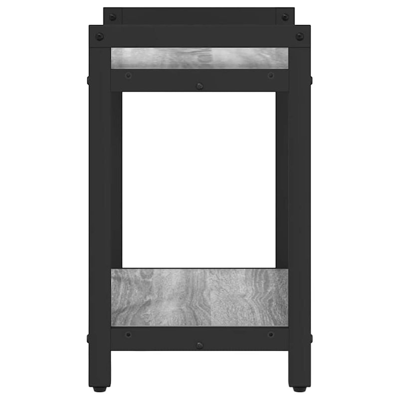 vidaXL Könyvespolc Szürke sonoma 40 x 30 x 50 cm Faanyag