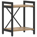 vidaXL Könyvespolc Artisan tölgy 40 x 30 x 50 cm Faanyag