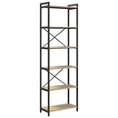 vidaXL Könyvespolc Sonoma tölgy 40 x 30 x 85 cm Faanyag