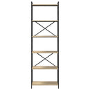 vidaXL Könyvespolc Sonoma tölgy 40 x 30 x 85 cm Faanyag