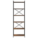 vidaXL Könyvespolc Füstölt tölgy 40 x 30 x 85 cm Faanyag