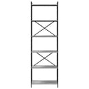 vidaXL Könyvespolc Szürke sonoma 40 x 30 x 85 cm Faanyag