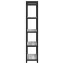 vidaXL Könyvespolc Szürke sonoma 60 x 30 x 155 cm Faanyag