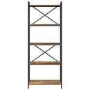 vidaXL Könyvespolc Régi fa 60 x 30 x 155 cm Faanyag