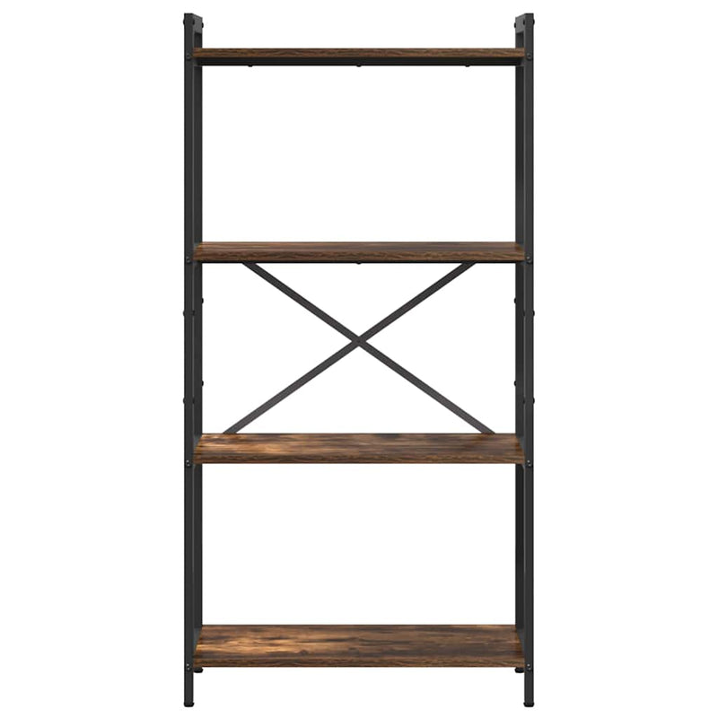 vidaXL Könyvespolc Füstölt tölgy 40 x 30 x 85 cm Faanyag