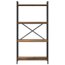 vidaXL Könyvespolc Régi fa 40 x 30 x 85 cm Faanyag