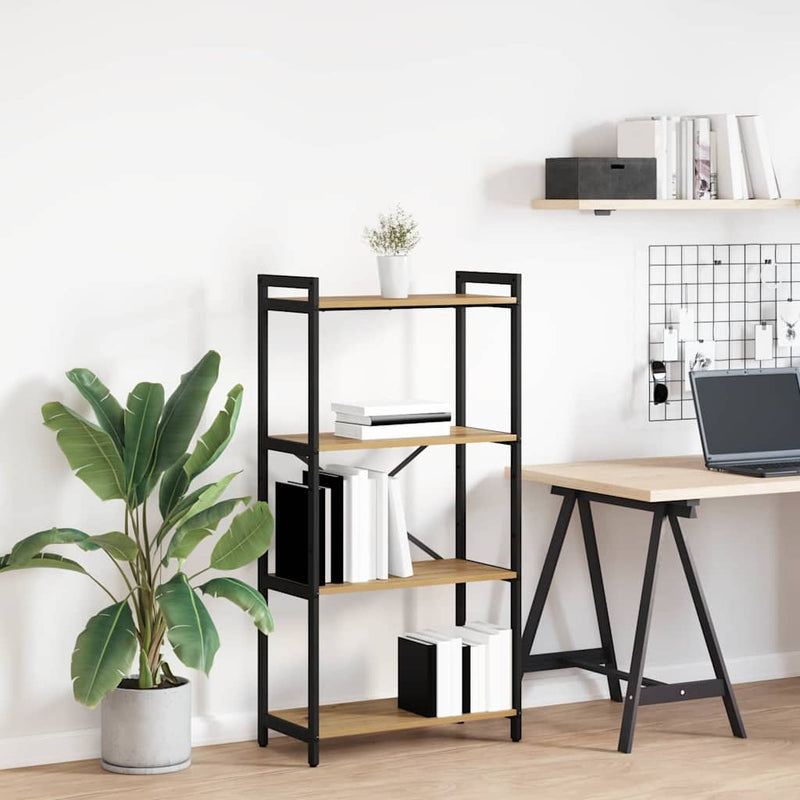 vidaXL Könyvespolc Artisan tölgy 40 x 30 x 85 cm Faanyag