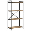 vidaXL Könyvespolc Artisan tölgy 60 x 30 x 120 cm Faanyag