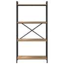 vidaXL Könyvespolc Artisan tölgy 40 x 30 x 85 cm Faanyag