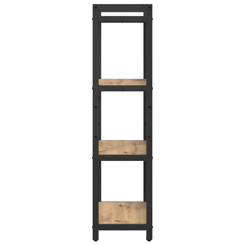 vidaXL Könyvespolc Artisan tölgy 40 x 30 x 85 cm Faanyag