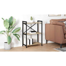 vidaXL Könyvespolc Sonoma tölgy 60 x 30 x 85 cm Faanyag