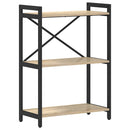 vidaXL Könyvespolc Sonoma tölgy 60 x 30 x 85 cm Faanyag