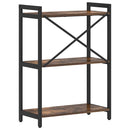 vidaXL Könyvespolc Füstölt tölgy 60 x 30 x 85 cm Faanyag