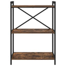 vidaXL Könyvespolc Füstölt tölgy 60 x 30 x 85 cm Faanyag