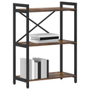 vidaXL Könyvespolc Füstölt tölgy 60 x 30 x 85 cm Faanyag