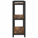 vidaXL Könyvespolc Füstölt tölgy 60 x 30 x 85 cm Faanyag