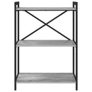 vidaXL Könyvszekrény Szürke sonoma 60 x 30 x 83 cm Faanyag