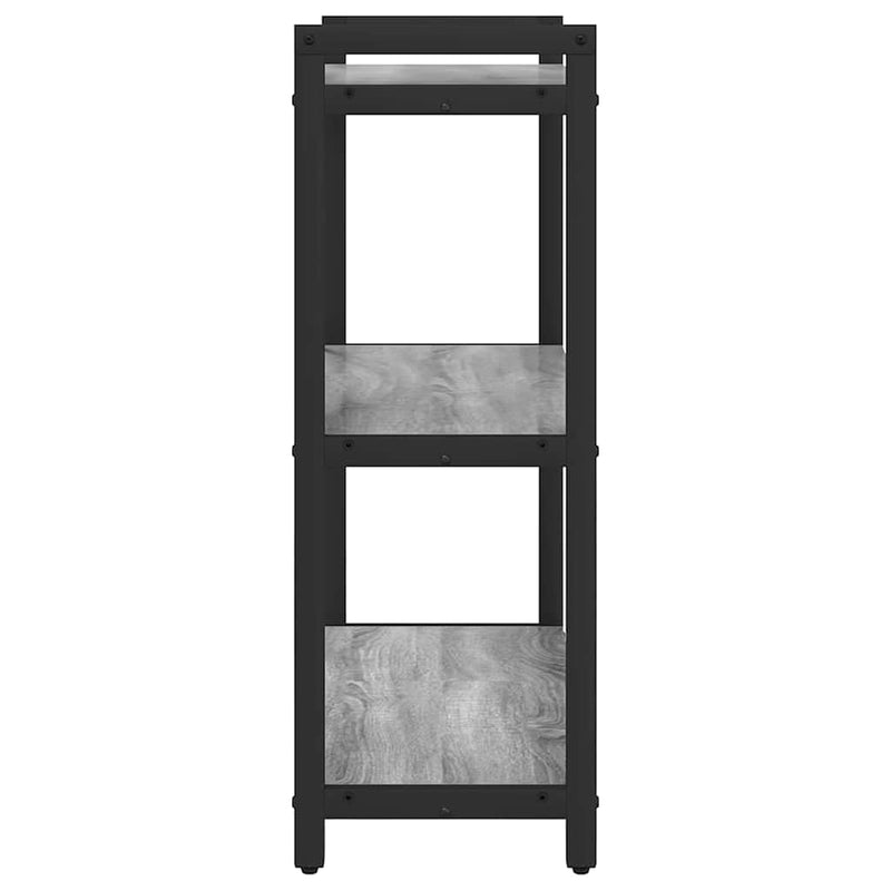 vidaXL Könyvszekrény Szürke sonoma 60 x 30 x 83 cm Faanyag