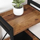 vidaXL Könyvespolc Régi fa 60 x 30 x 85 cm Faanyag