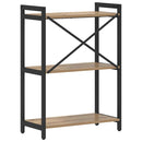 vidaXL Könyvespolc Artisan tölgy 60 x 30 x 85 cm Faanyag