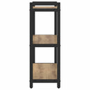 vidaXL Könyvespolc Artisan tölgy 60 x 30 x 85 cm Faanyag