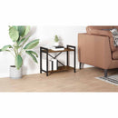 vidaXL Könyvespolc Füstölt tölgy 60 x 30 x 50 cm Faanyag