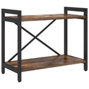 vidaXL Könyvespolc Füstölt tölgy 60 x 30 x 50 cm Faanyag