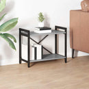 vidaXL Könyvespolc Szürke sonoma 60 x 30 x 50 cm Faanyag