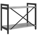 vidaXL Könyvespolc Szürke sonoma 60 x 30 x 50 cm Faanyag
