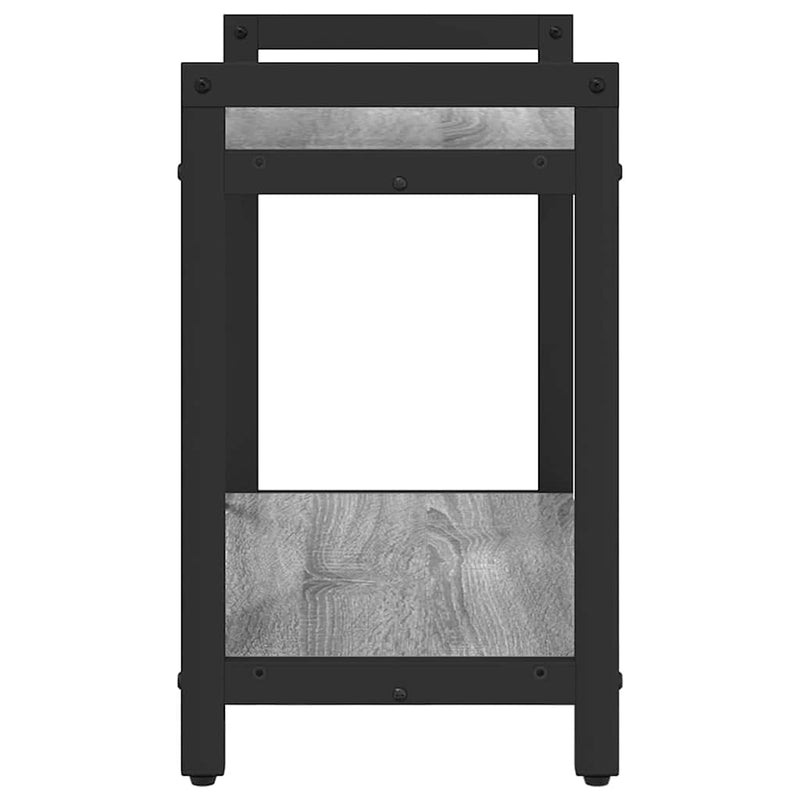 vidaXL Könyvespolc Szürke sonoma 60 x 30 x 50 cm Faanyag