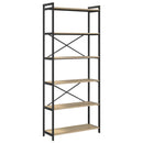 vidaXL Könyvespolc Sonoma tölgy 40 x 30 x 85 cm Faanyag