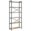 vidaXL Könyvespolc Sonoma tölgy 40 x 30 x 85 cm Faanyag