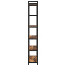 vidaXL Könyvespolc Füstölt tölgy 40 x 30 x 85 cm Faanyag