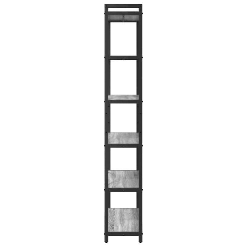 vidaXL Könyvespolc Szürke sonoma 40 x 30 x 85 cm Faanyag