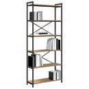 vidaXL Könyvespolc Artisan tölgy 40 x 30 x 85 cm Faanyag