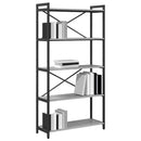 vidaXL Könyvespolc Szürke sonoma 80 x 30 x 155 cm Faanyag