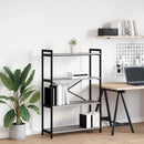 vidaXL Könyvszekrény Szürke sonoma 80 x 30 x 118 cm Faanyag